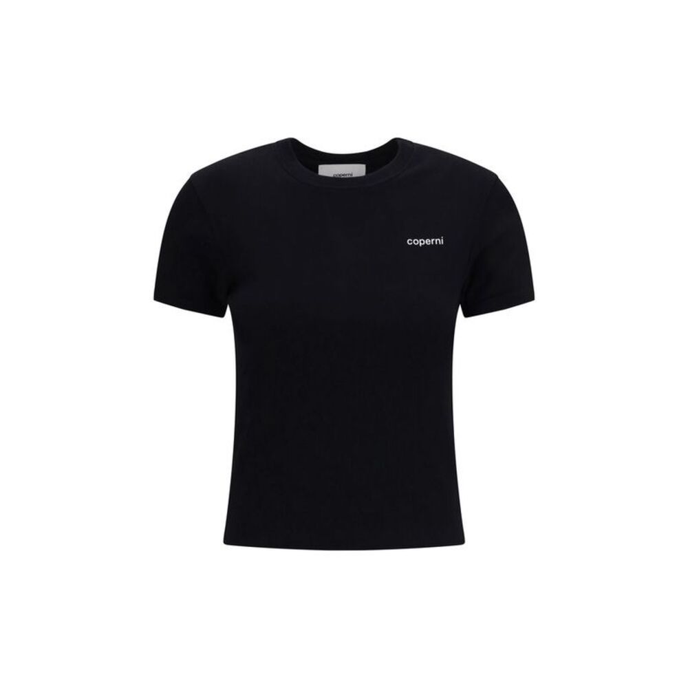Coperni Black Cotton Women's T-Shirt